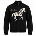 Maison Società Equestrian Knit Zip-Up